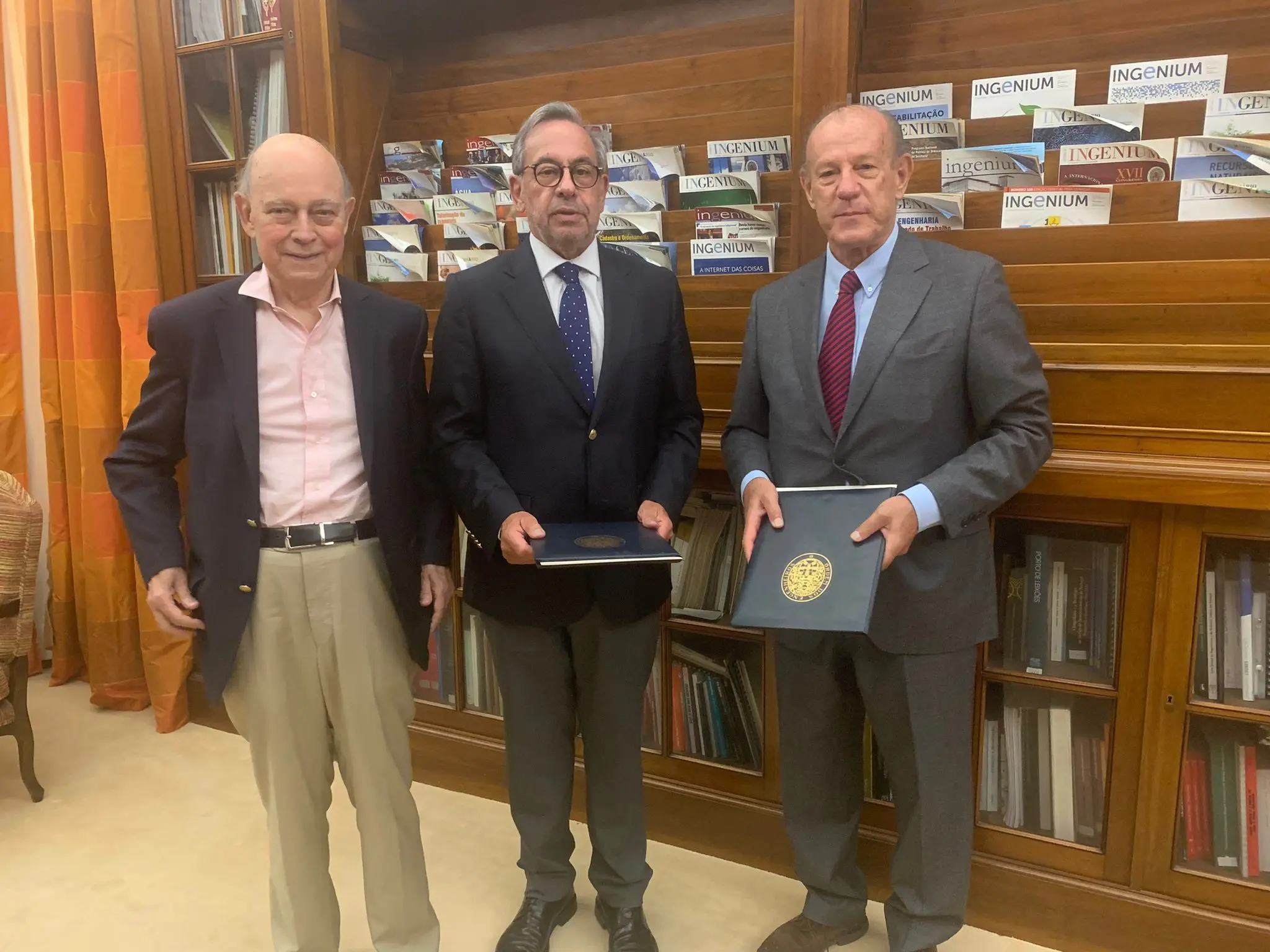 Celebração de protocolo entre a Fundação Cidade de Lisboa e a Ordem dos Engenheiros