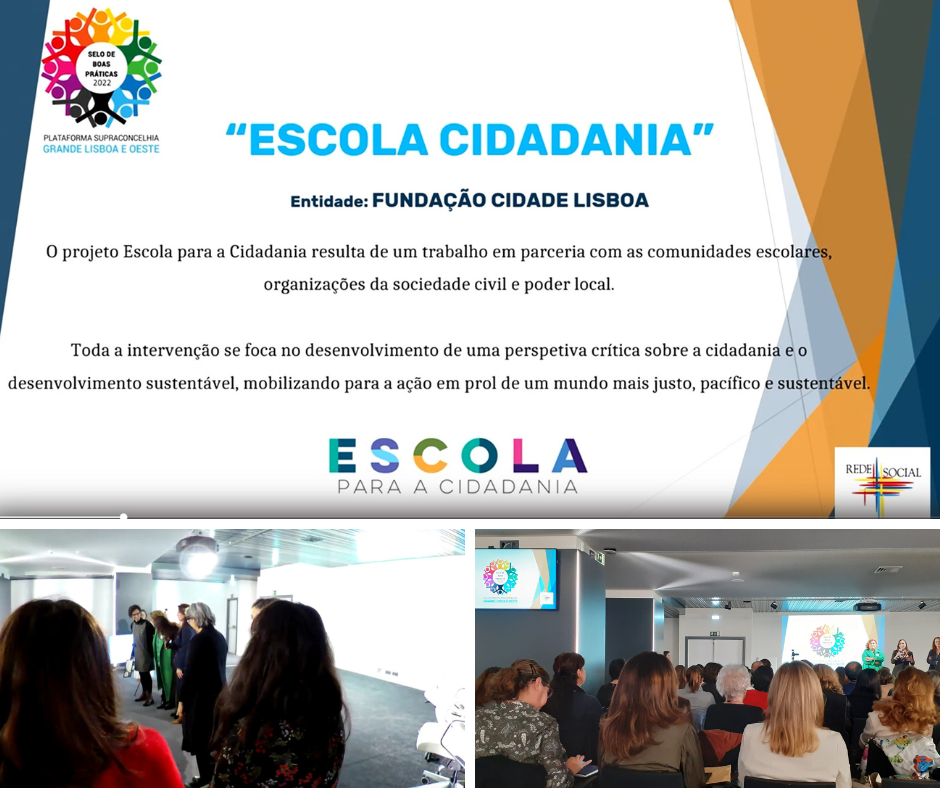 Selo de Boas Práticas de Intervenção Social 2022