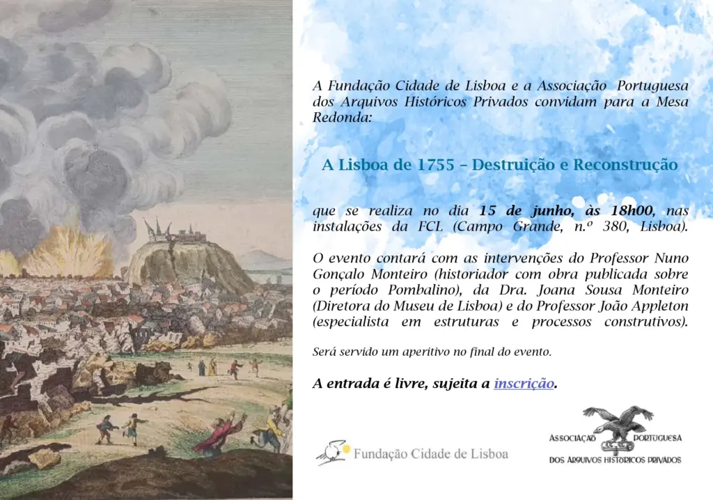 A Lisboa de 1755 - Destruição e Reconstrução