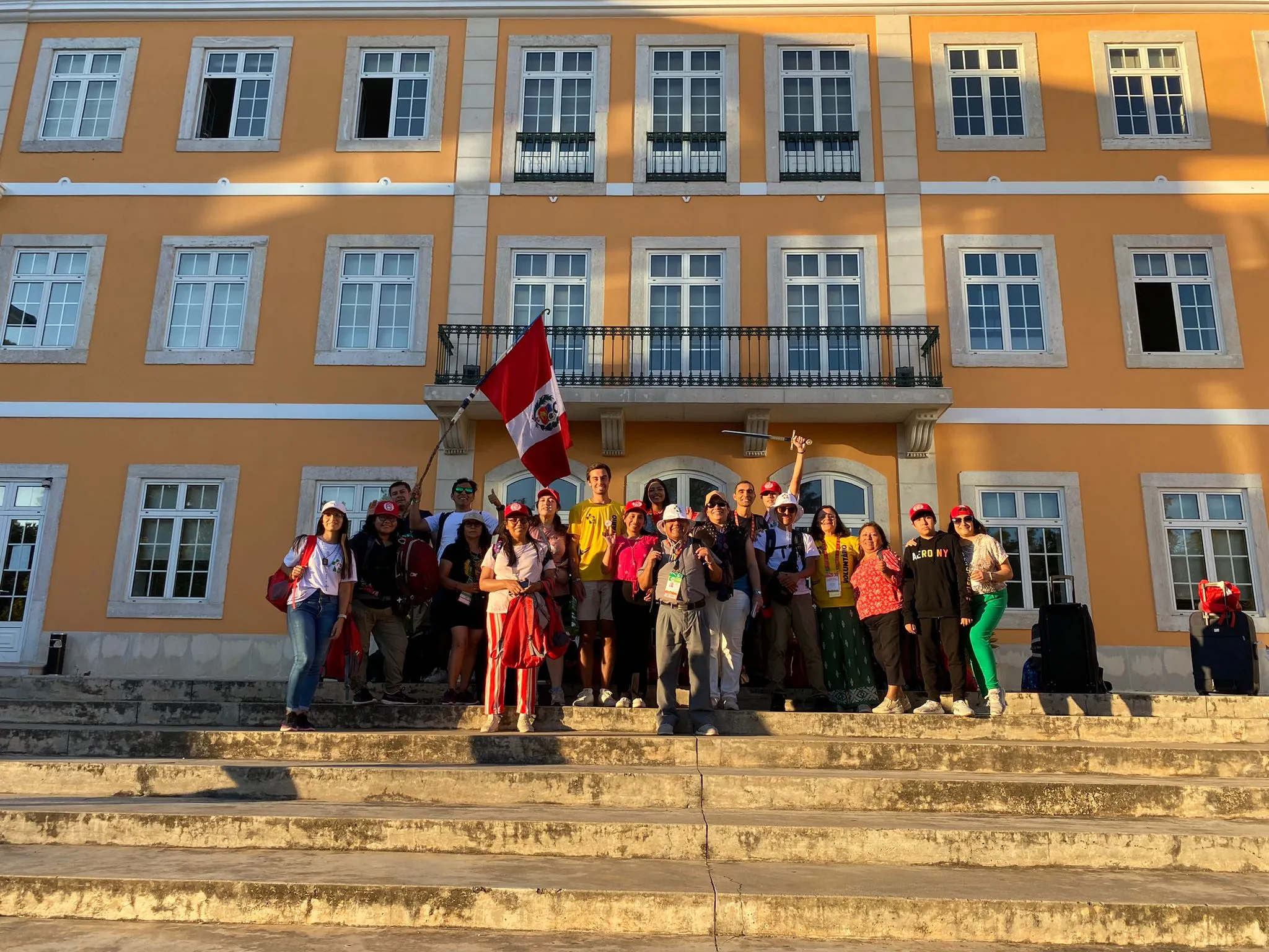 Acolhimento de peregrinos das Jornadas Mundiais da Juventude na Fundação Cidade de Lisboa