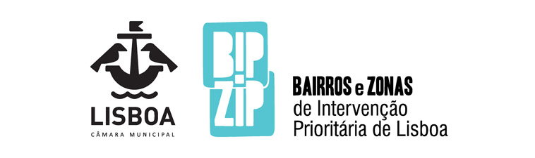 Logo BIPZIP e Câmara Municipal de Lisboa
