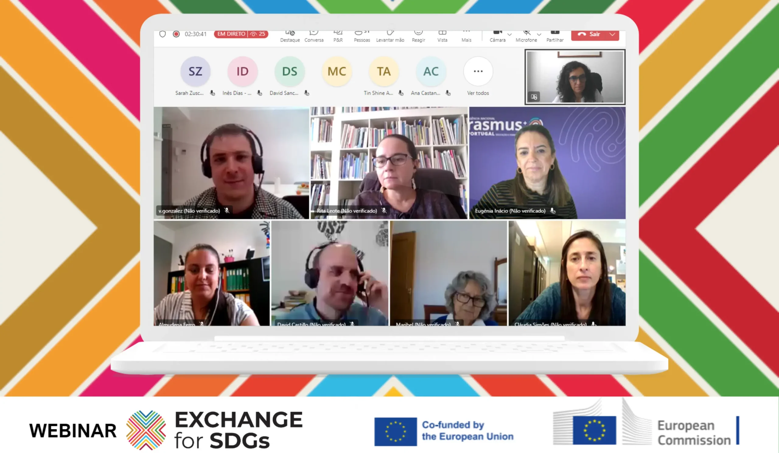 Webinar Exchange for SDGs Conclui Projeto Europeu com Sucesso 