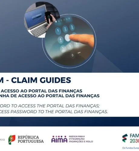 Precisa de pedir ou recuperar a senha do Portal das Finanças? Os novos guias CLAIM vão ajudar!
