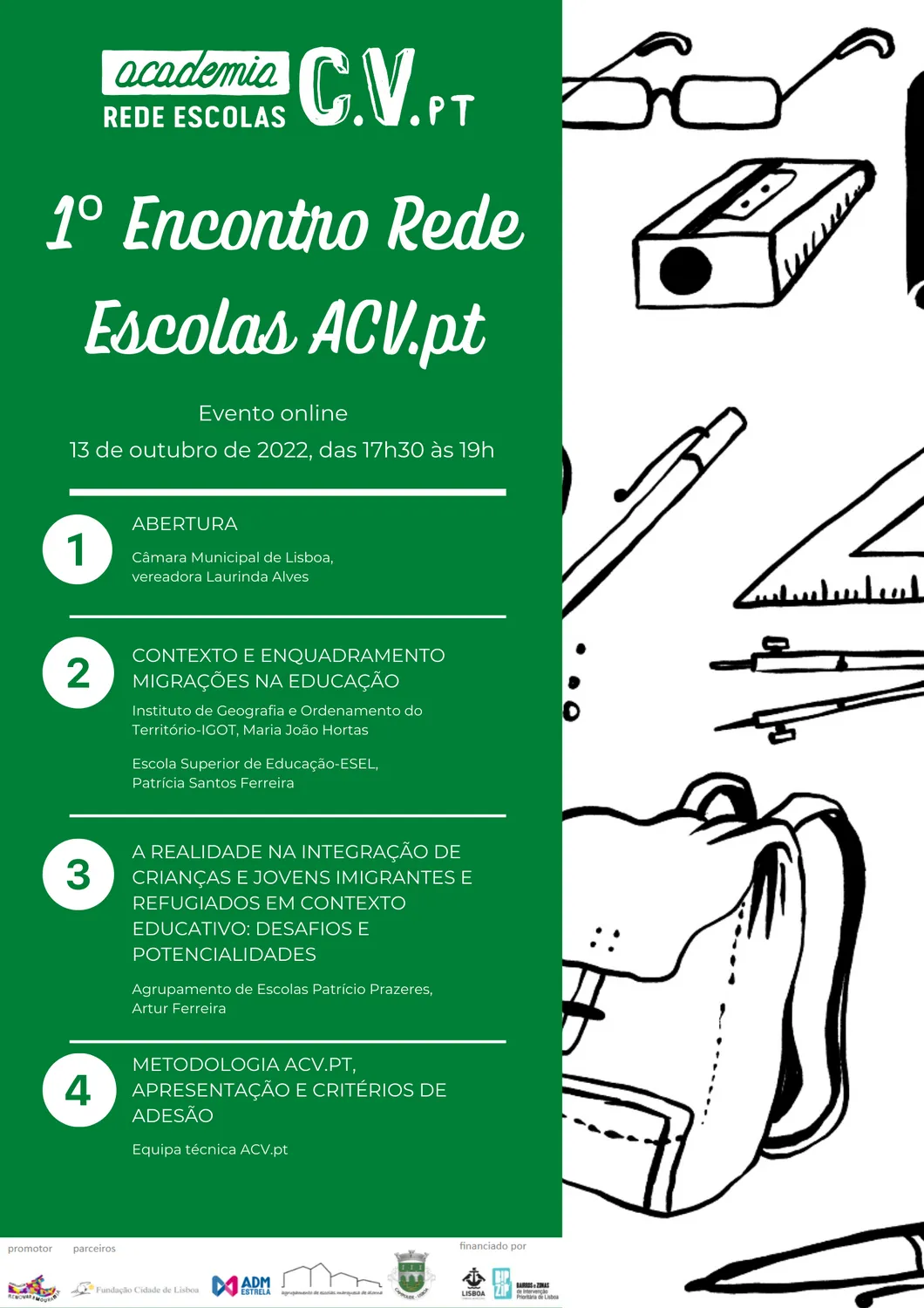 1º Encontro Rede Escolas ACV.pt